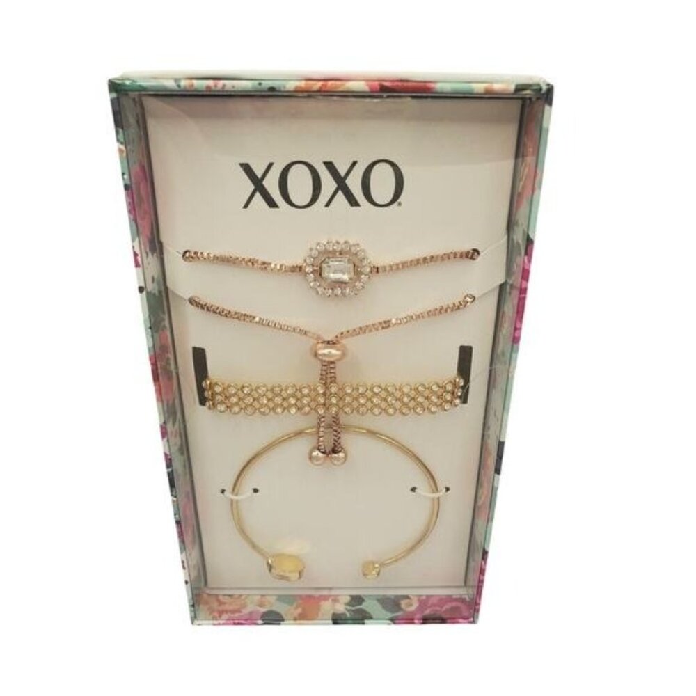 XOXO 4 Bracelet Box Gift Set New